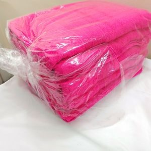 10pc Bath towel set Berry